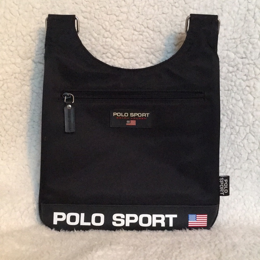 Polo Sport Black Crossbody Bag